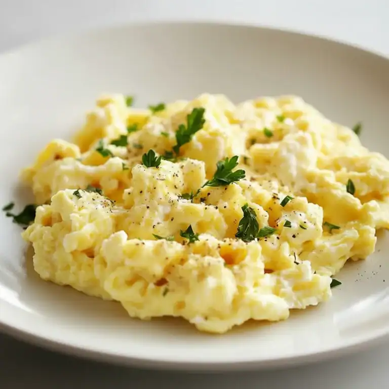 Scrambled Eggs With Cottage Cheese Recipe