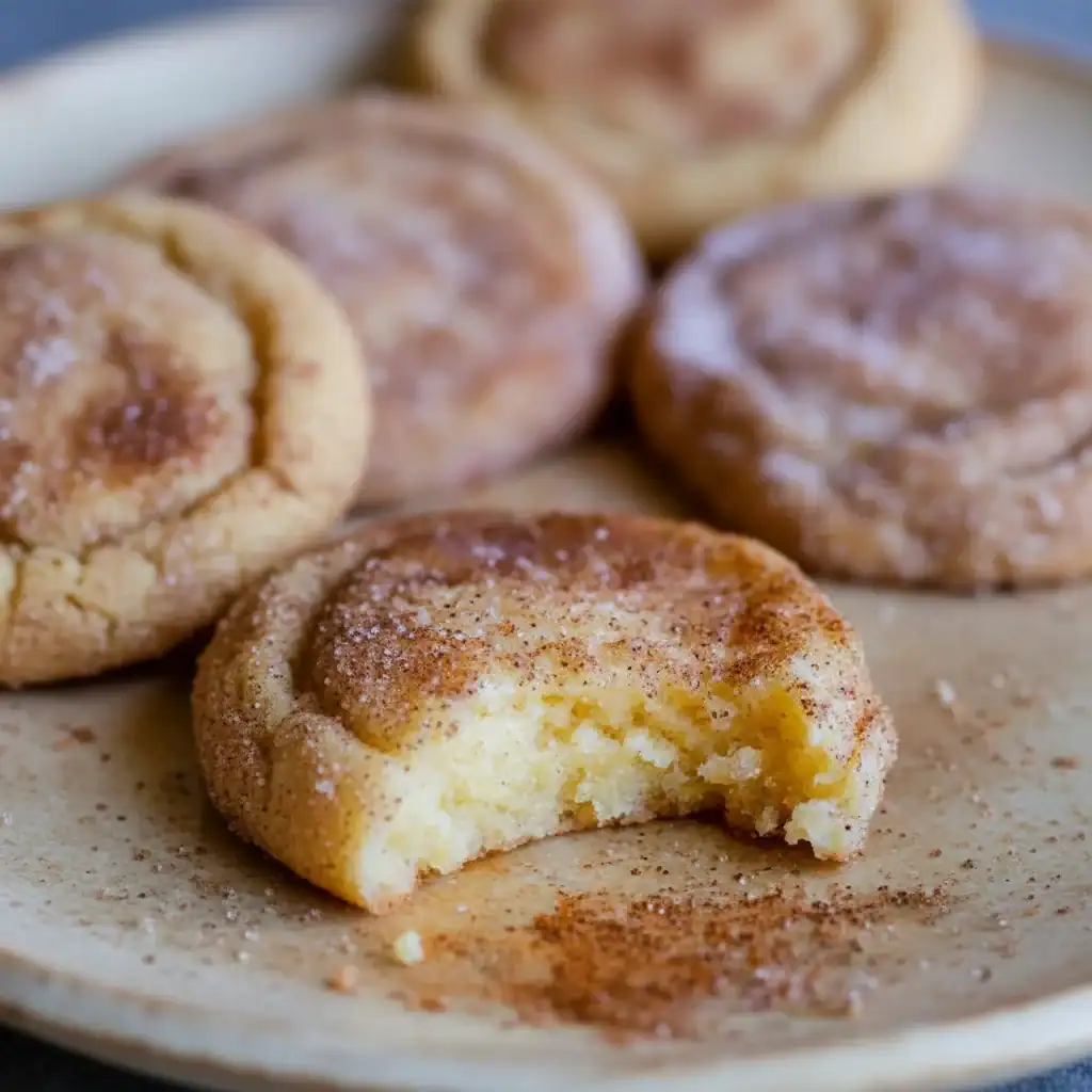 Soft Chewy Snickerdoodle Cookies