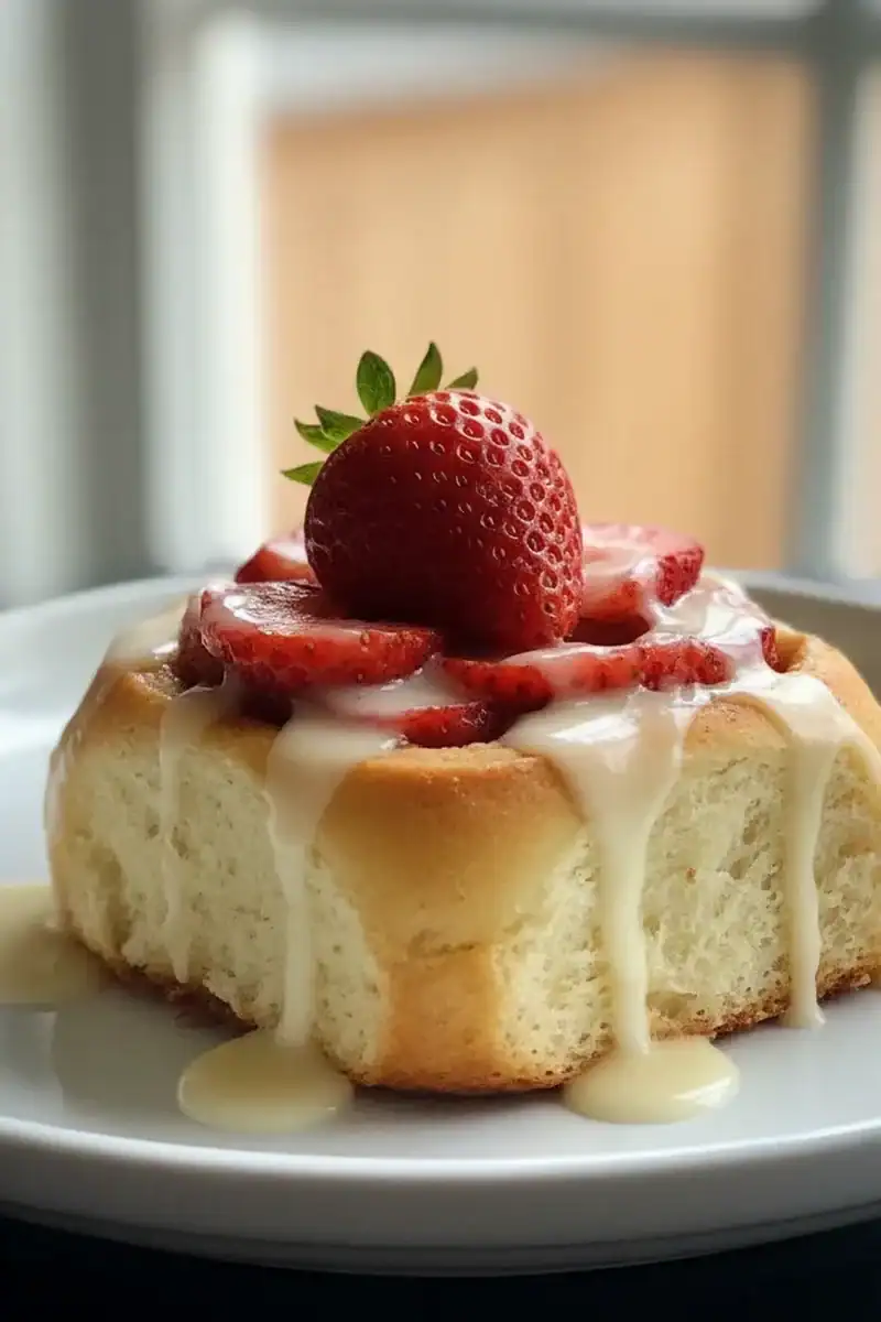 Strawberry Cheesecake Cinnabon Rolls Recipe