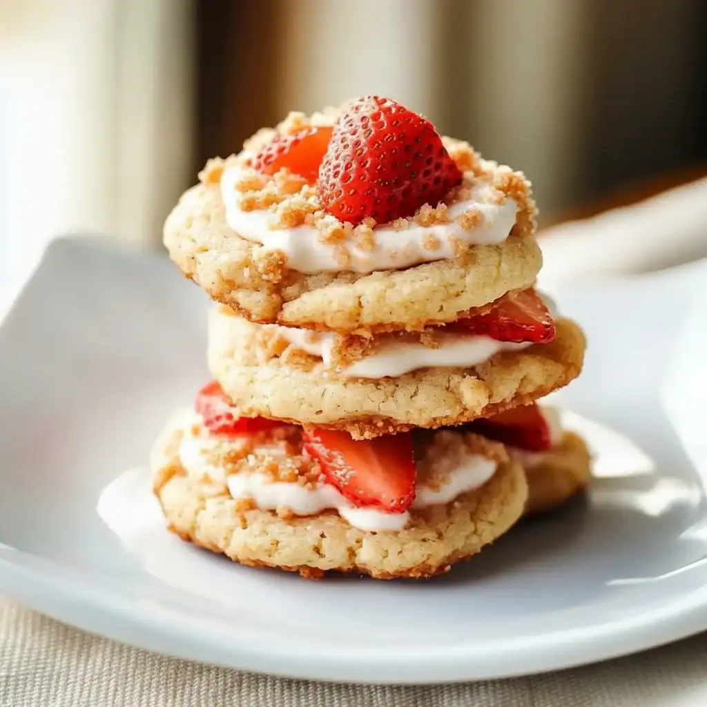 Strawberry Shortcake Cookies Recipe