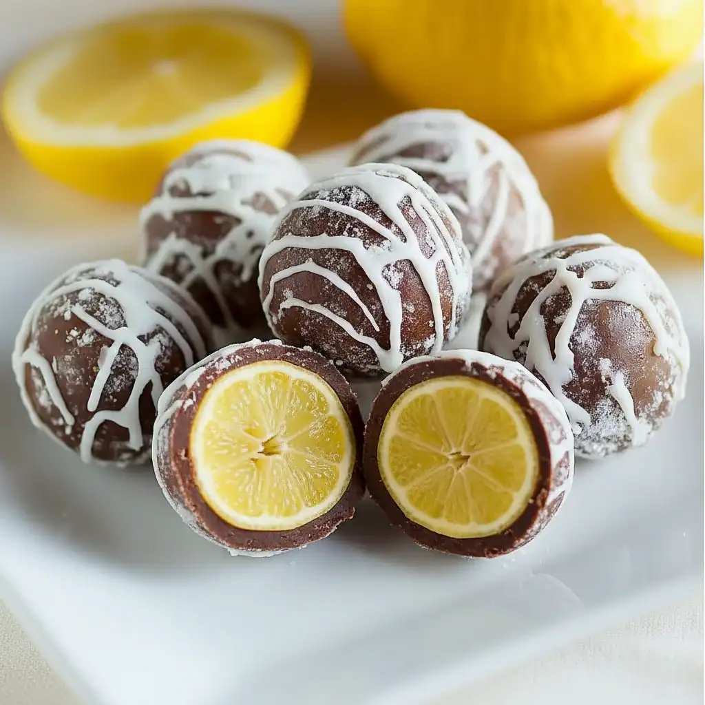 Zesty Lemon Truffles Recipe Dessert