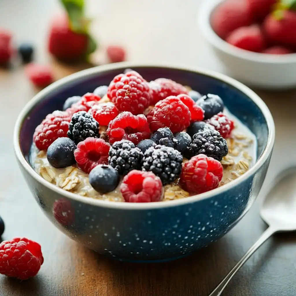 Berry Oatmeal Breakfast Bowl