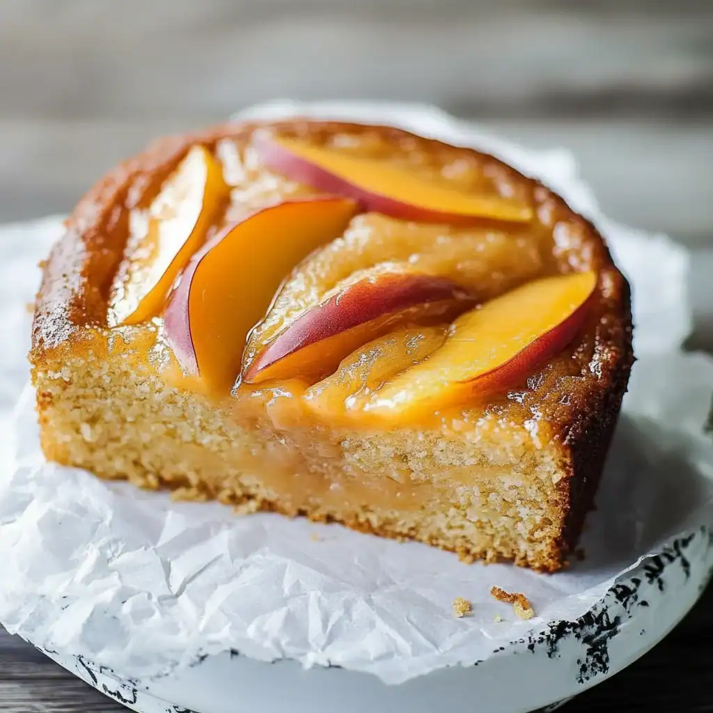 Brown Sugar Peach Cake Recipe