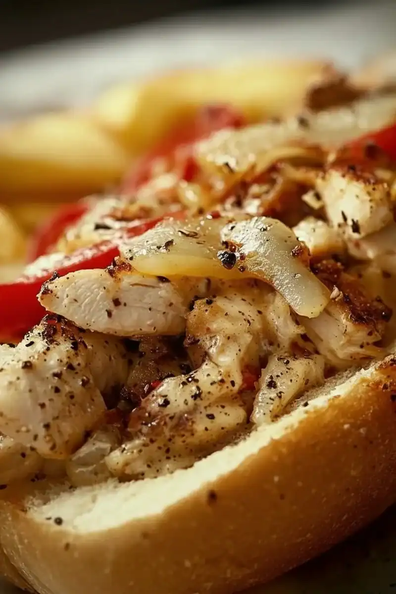 Chicken Philly Cheesesteak