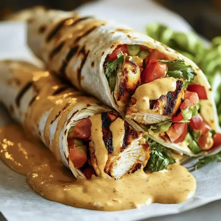 Chipotle Ranch Grilled Chicken Burrito