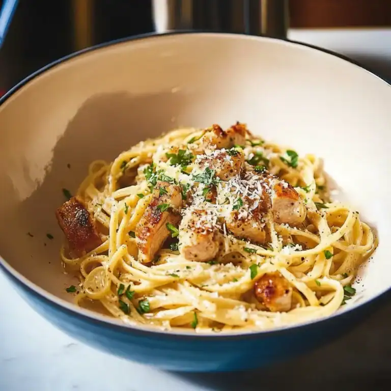 Creamy Chicken Carbonara Recipe