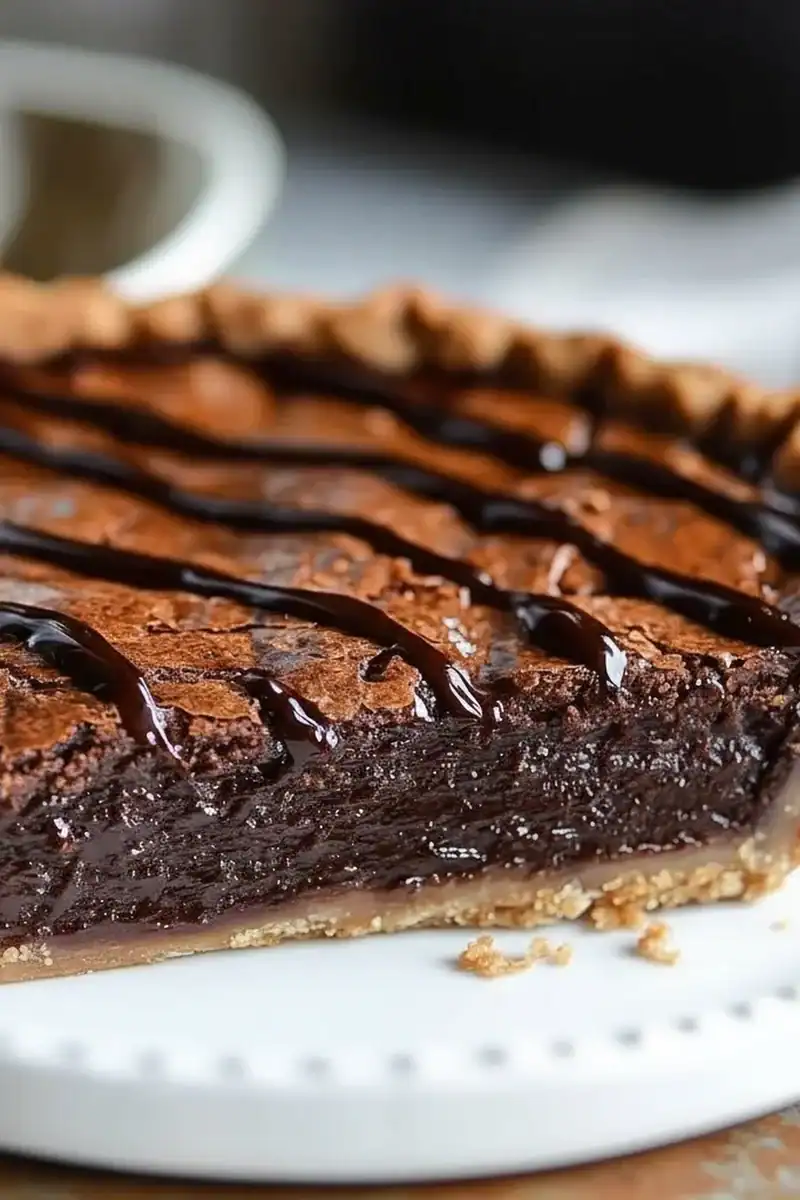 Gooey Brownie Pie Recipe