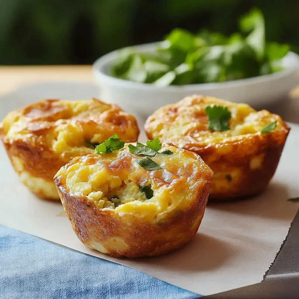 Fluffy Egg Muffins Breakfast Recipe