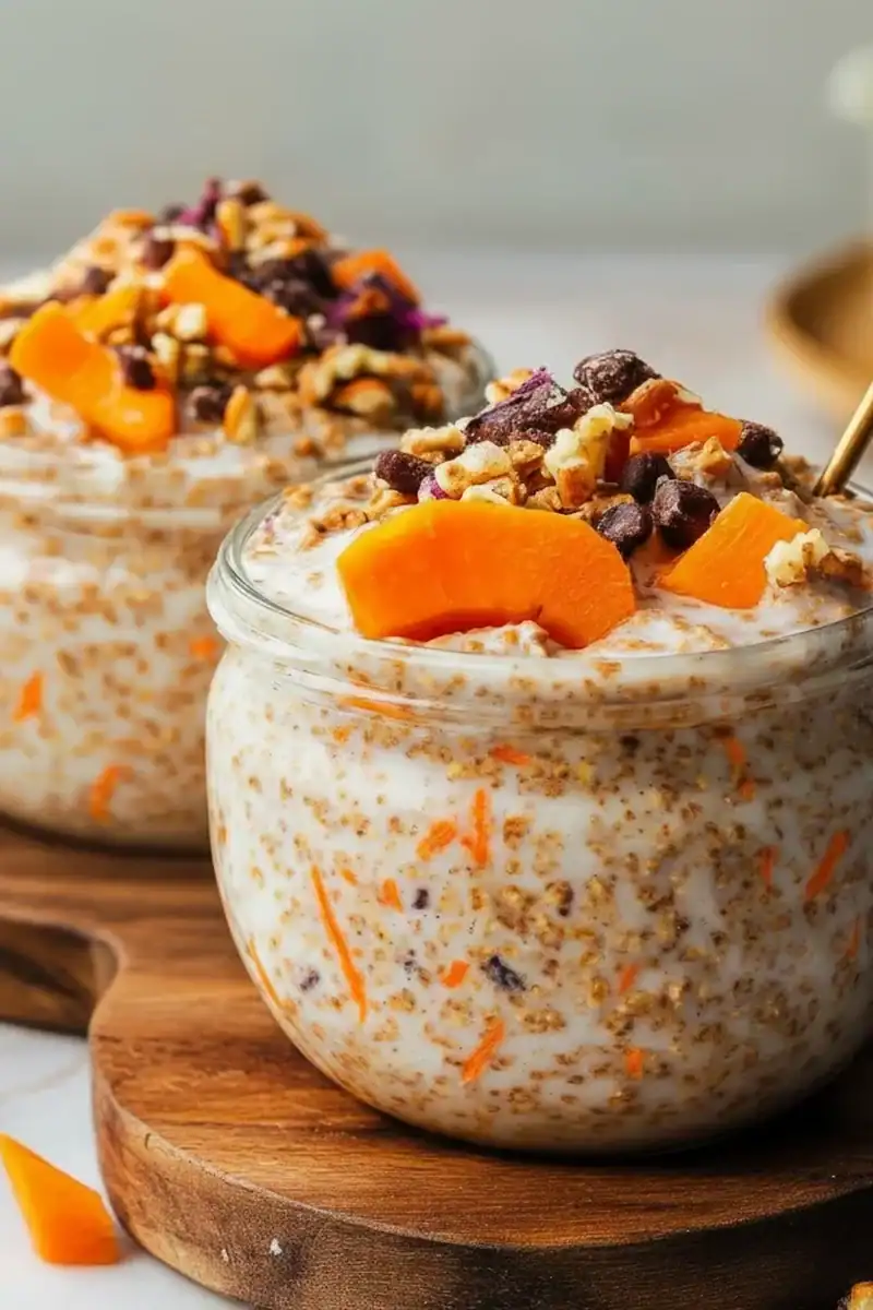 Carrot Cake Overnight Oats