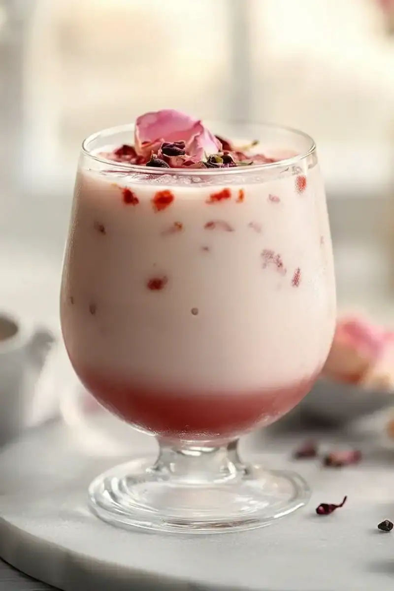 Iced Rose Milk