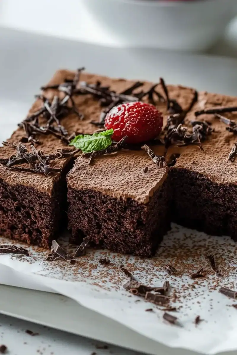 Chocolate Tray Cake