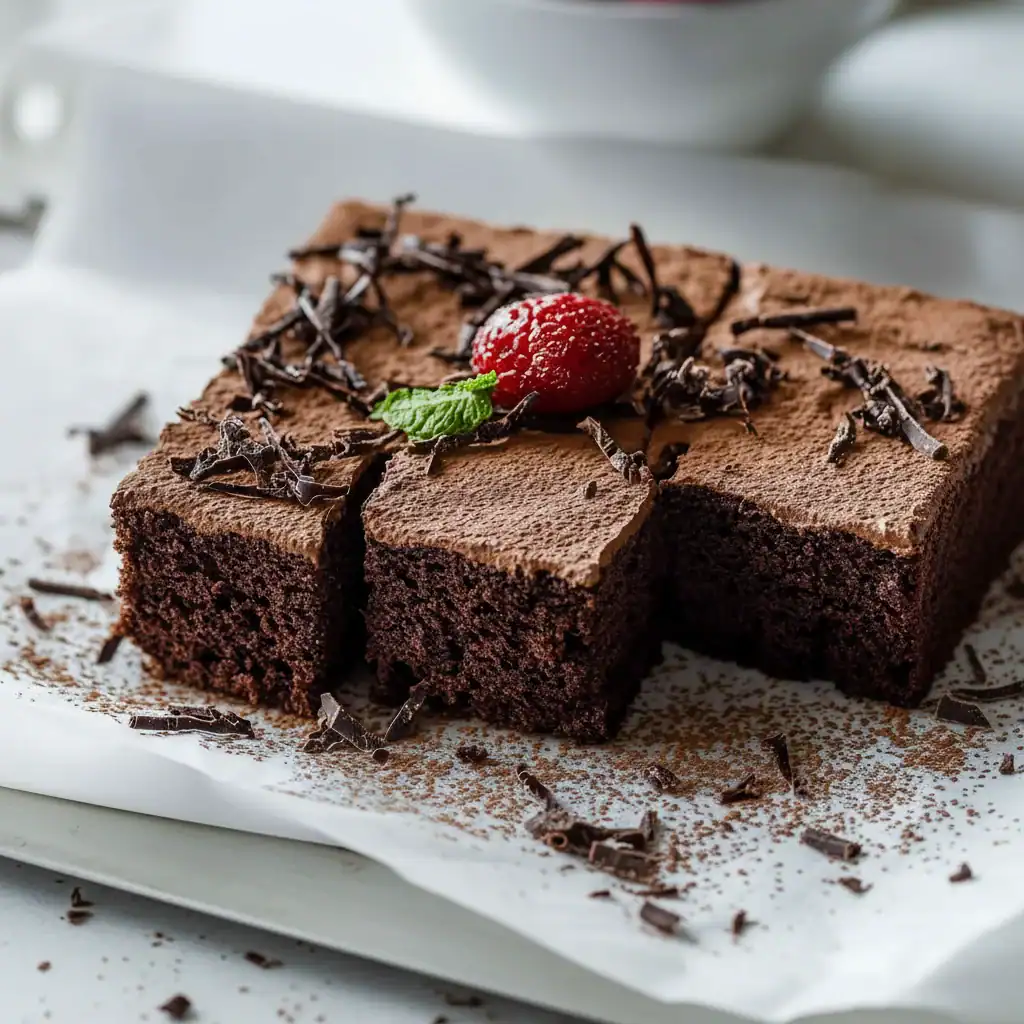 Indulgent Chocolate Tray Cake Recipe