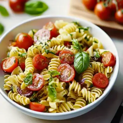 Pasta Salad Olive Oil Cherry Tomatoes
