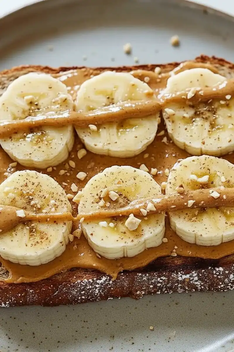 Peanut Butter Banana Toast