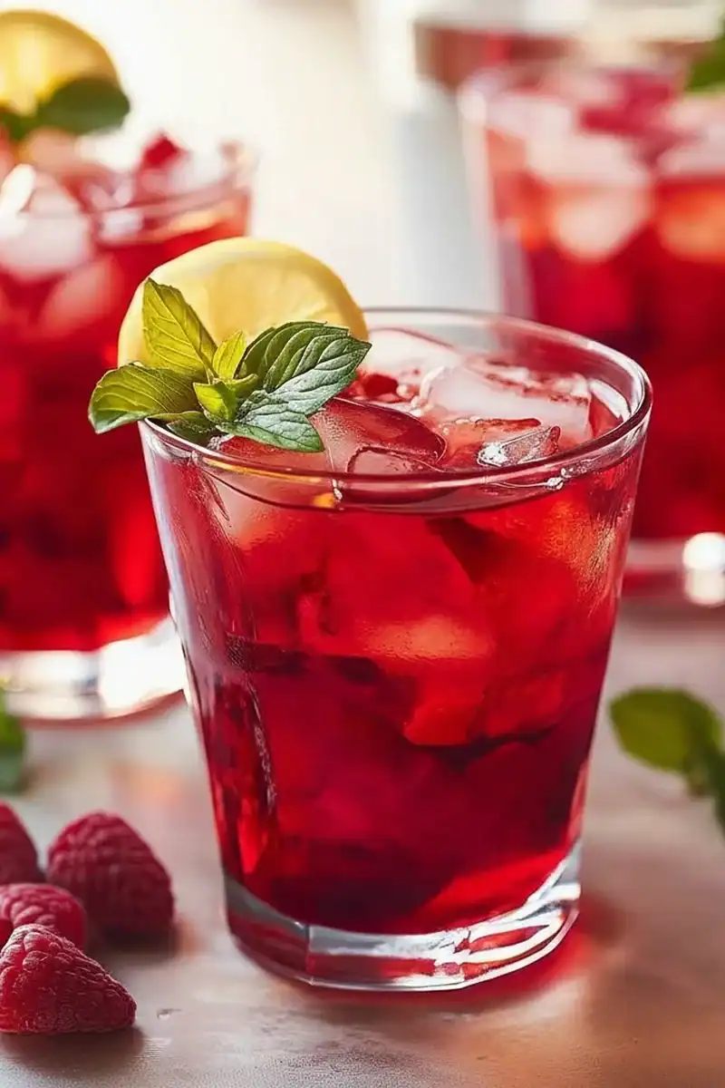 Iced Hibiscus Tea