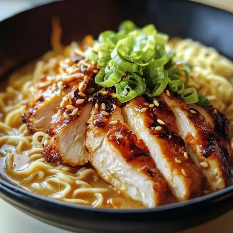 Spicy Chicken Ramen Garlic Sauce
