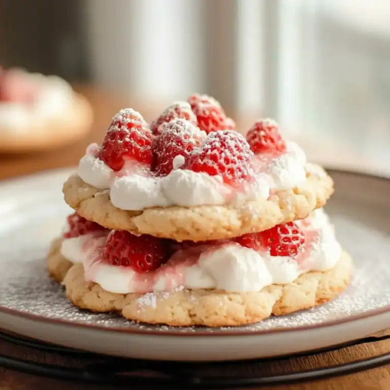 Strawberry Shortcake Cookies Recipe