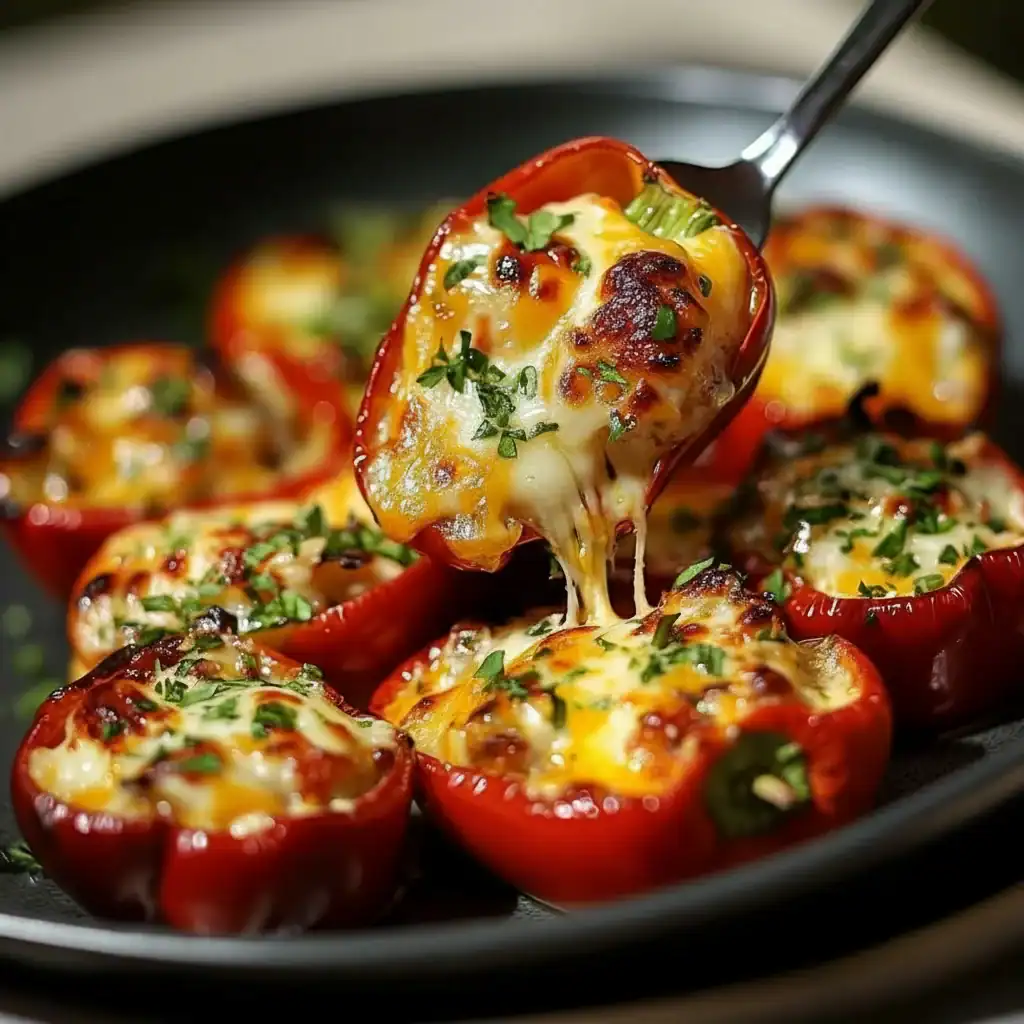 Stuffed Peppers Halal Cheese