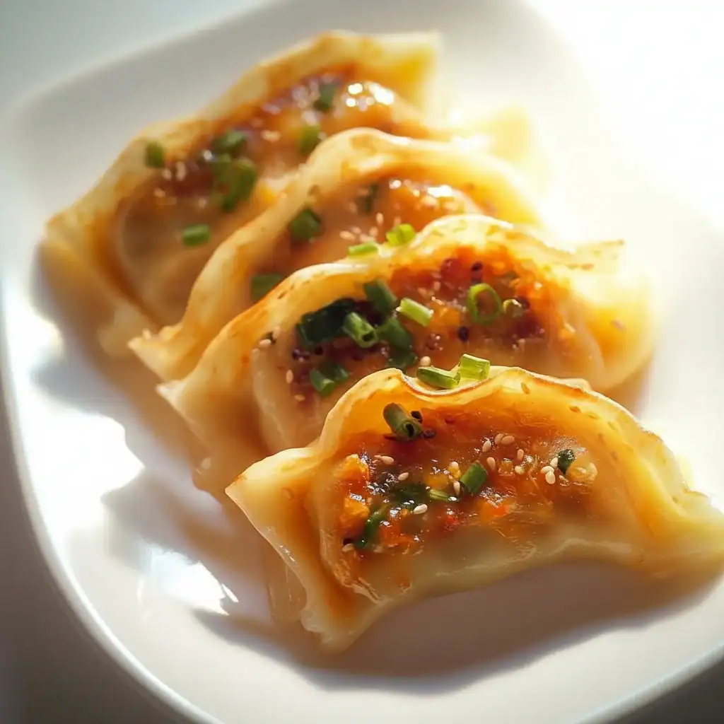 Vegan Kimchi Dumplings Mandu Recipe