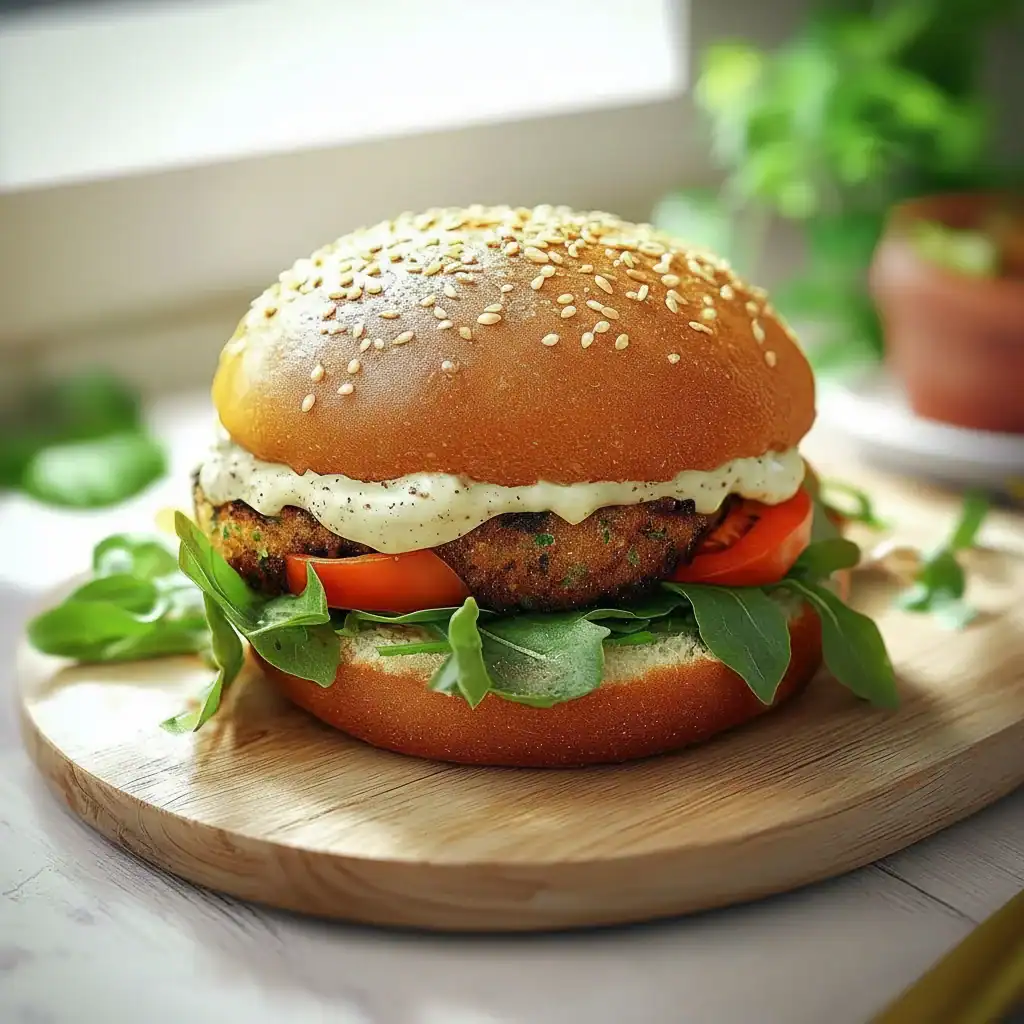 Veggie Burger Whole Wheat Bun