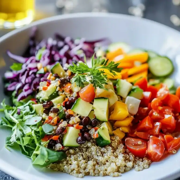 Vibrant Quinoa Salad Fresh Veggies