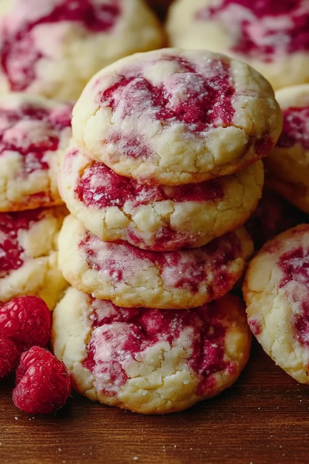 Lemon Raspberry Cookies Recipe