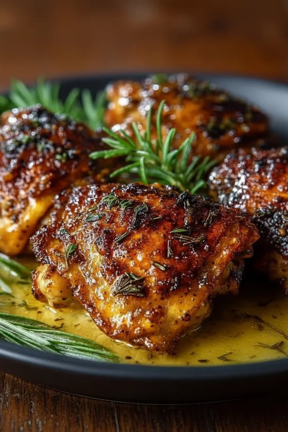 Creamy Brown Sugar Dijon Chicken Thighs Recipe