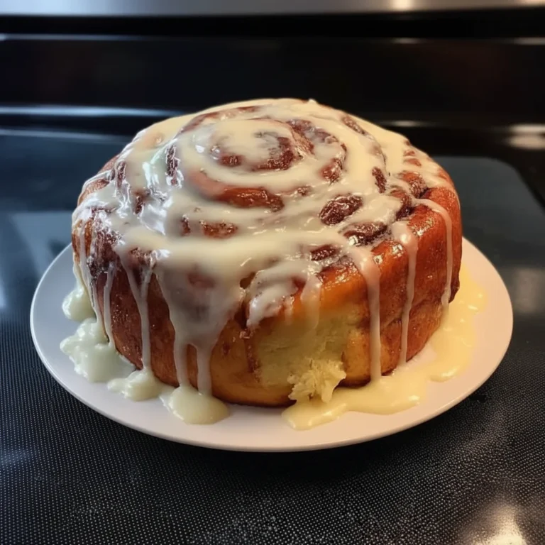 Bake This Shareable Giant Cinnamon Roll Recipe