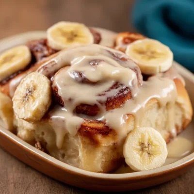 Bake This Sweet Banana Cinnamon Rolls Recipe