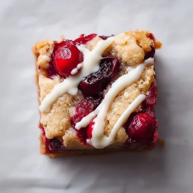Bake This Sweet Tart Cranberry Crumble Bars Recipe
