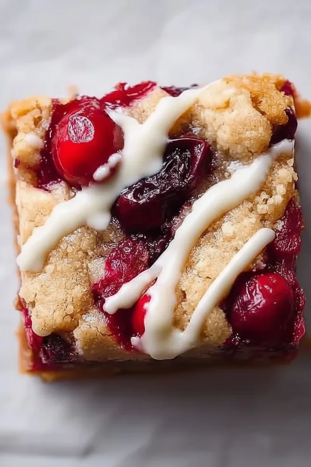 Cranberry Crumble Bars Recipe