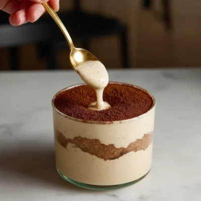 Creamy Tiramisu Blended Oats Recipe for Breakfast