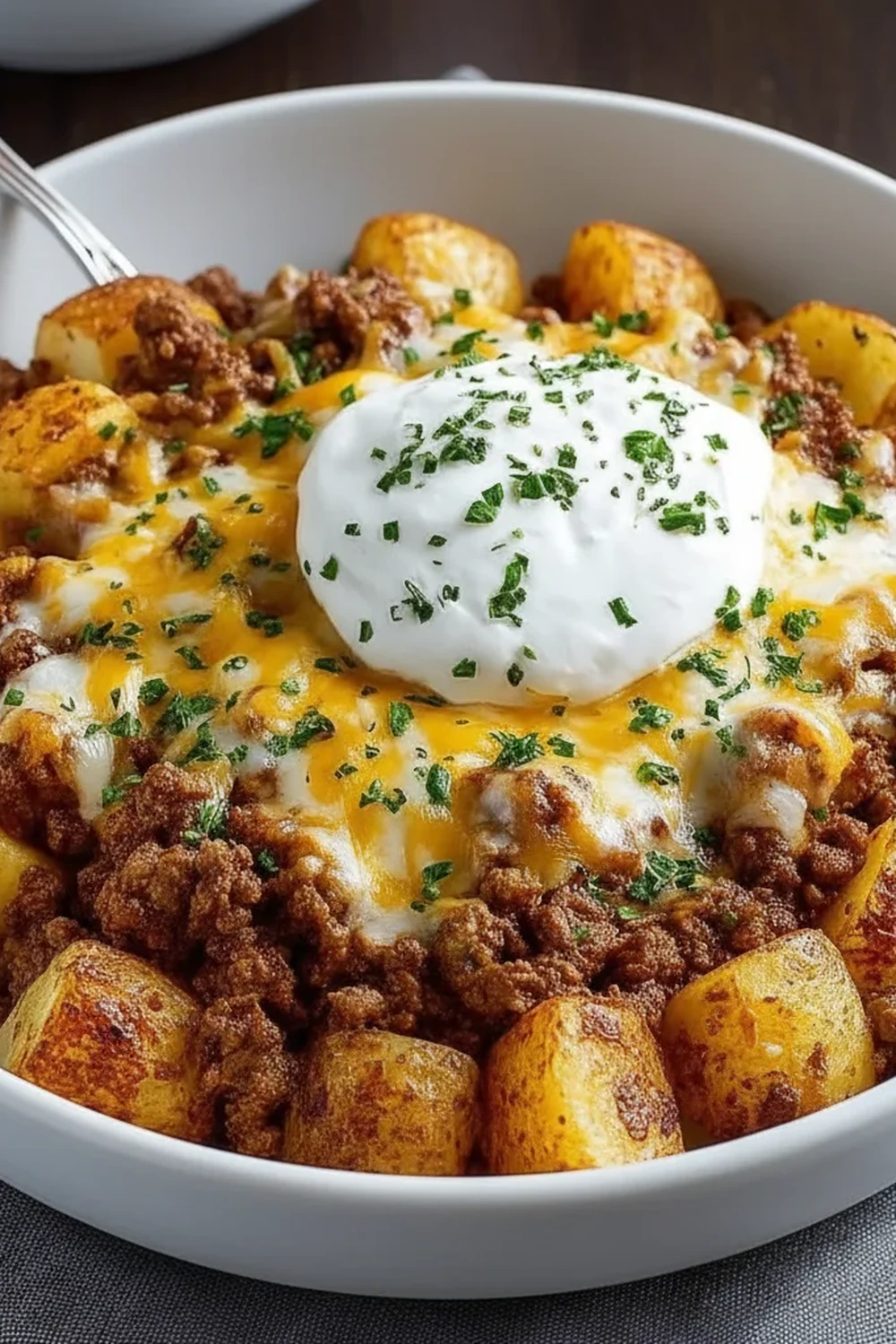 Ground Beef And Potatoes Casserole Recipe