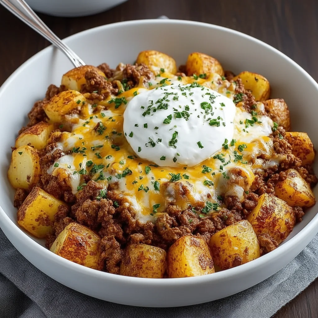 Hearty Ground Beef And Potatoes Casserole Recipe