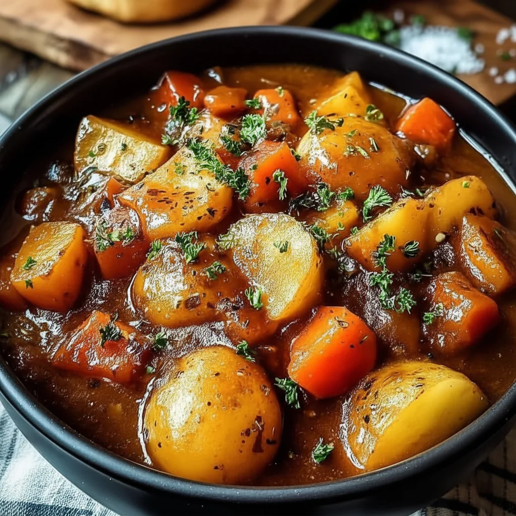 Hearty Irish Vegetarian Stew Recipe for Dinner