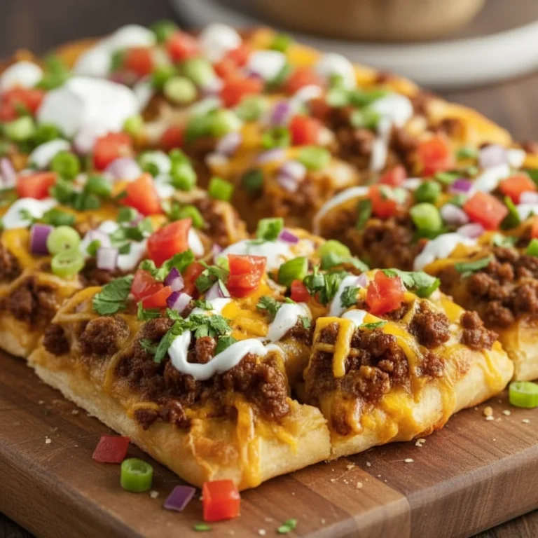 Make This Copycat Taco Pizza Recipe at Home