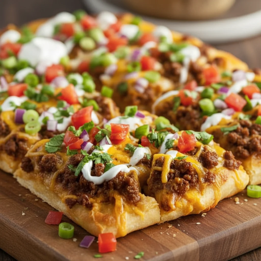 Make This Copycat Taco Pizza Recipe at Home