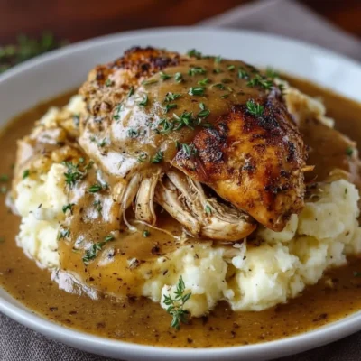 Make This Effortless Crockpot Chicken And Gravy Recipe