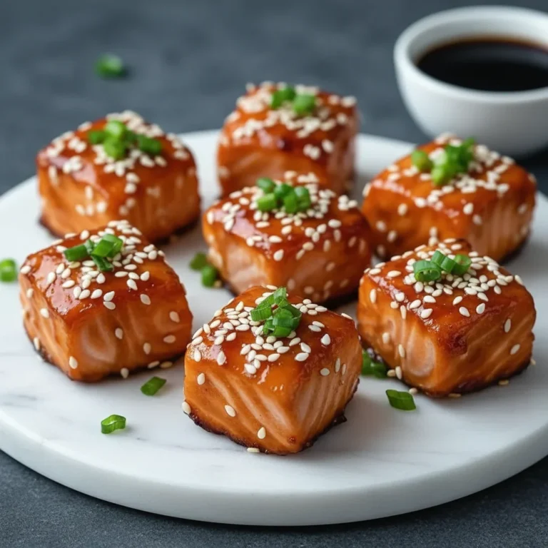 Make This Flavorful Bang Bang Salmon Bites Recipe