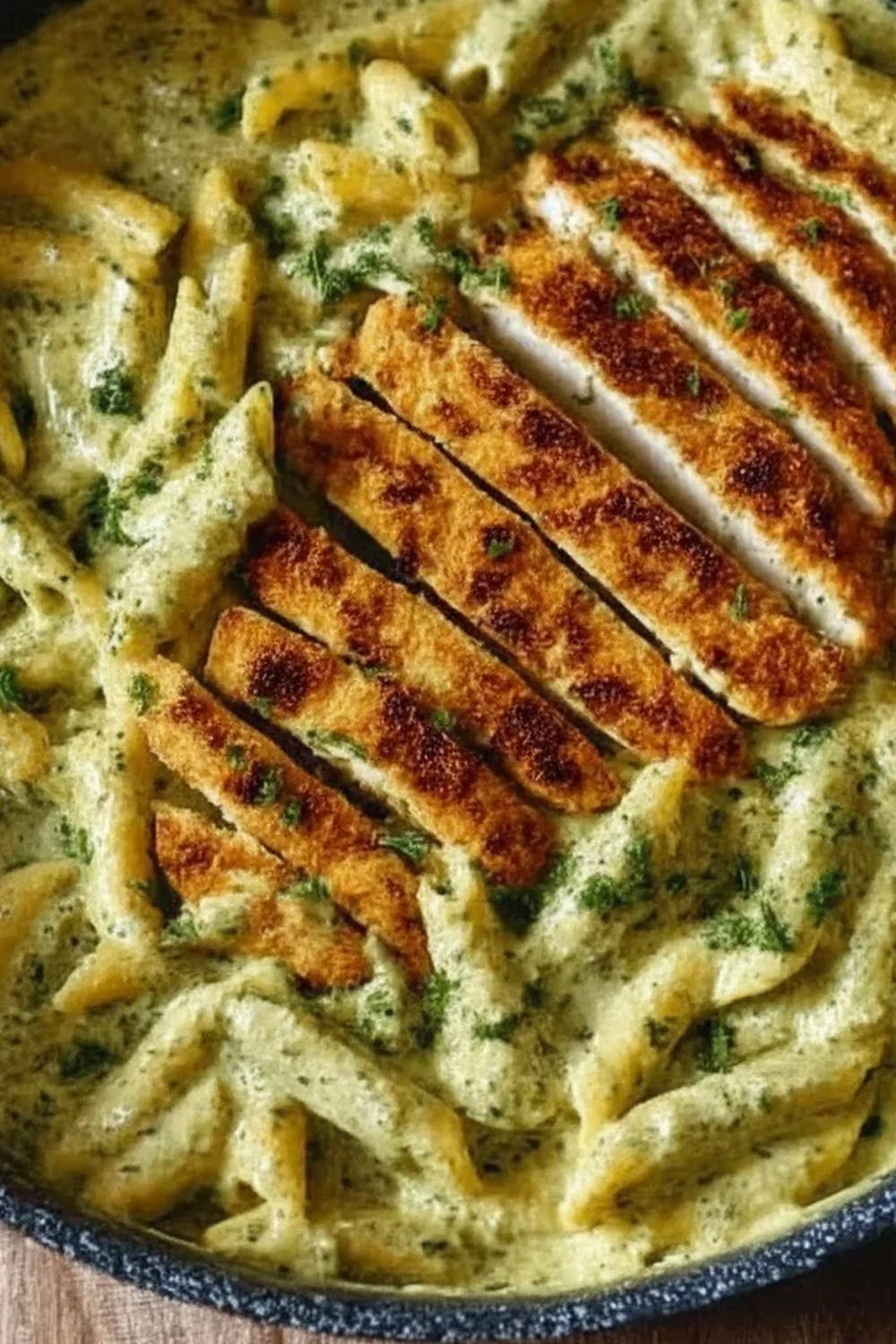 Creamy Pesto Sauce Pasta Recipe