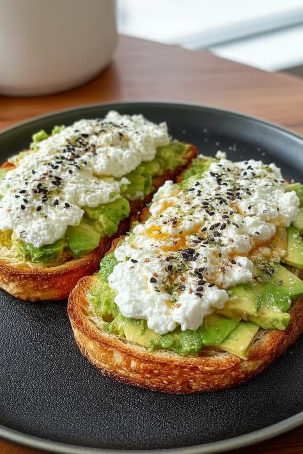 Cottage Cheese Avocado Toast Recipe