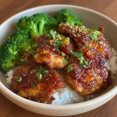 Savory Soy Garlic Chicken Thighs Recipe for Dinner