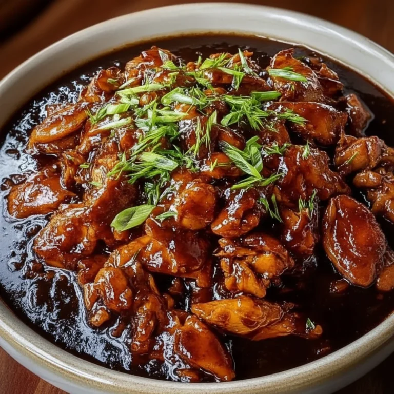 Slow Cooked Crockpot Bourbon Chicken Recipe