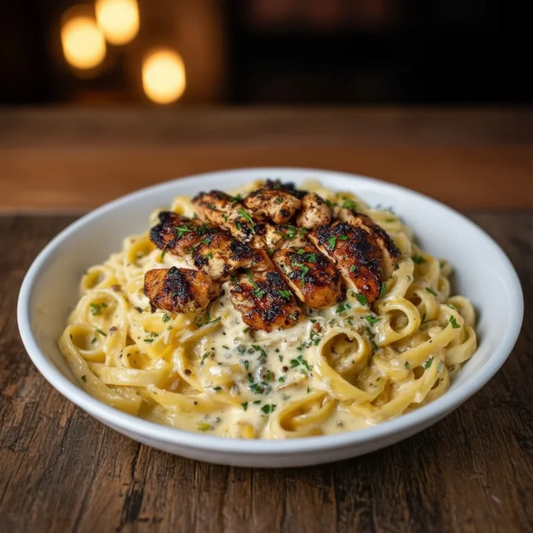 Spicy Blackened Cajun Chicken Alfredo Recipe