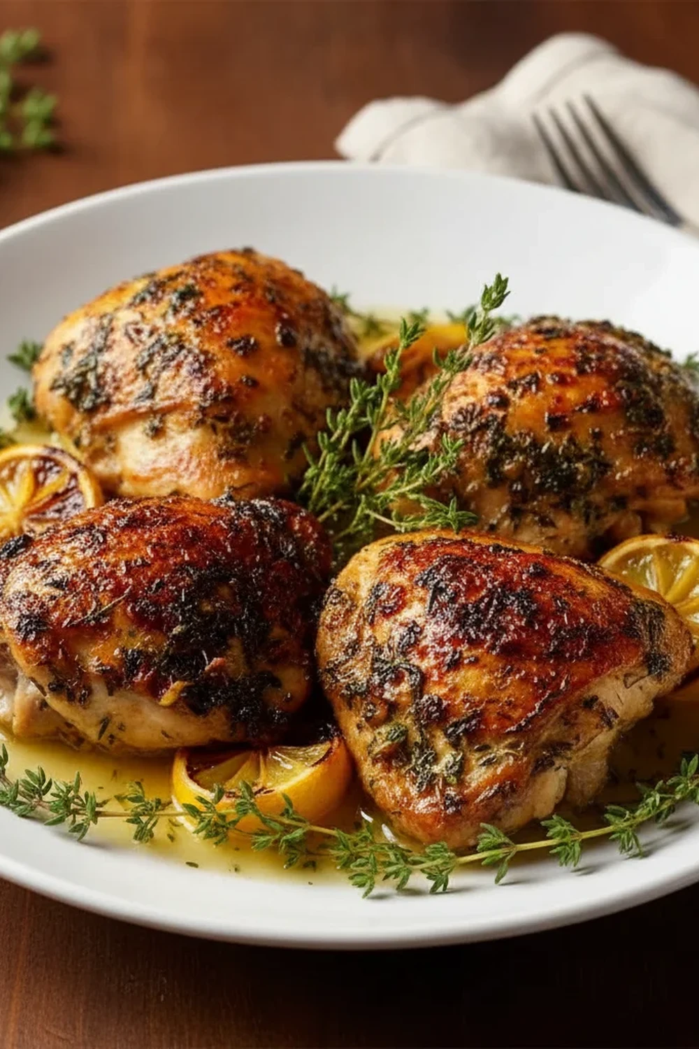 Baked Boneless Skinless Chicken Thighs Recipe