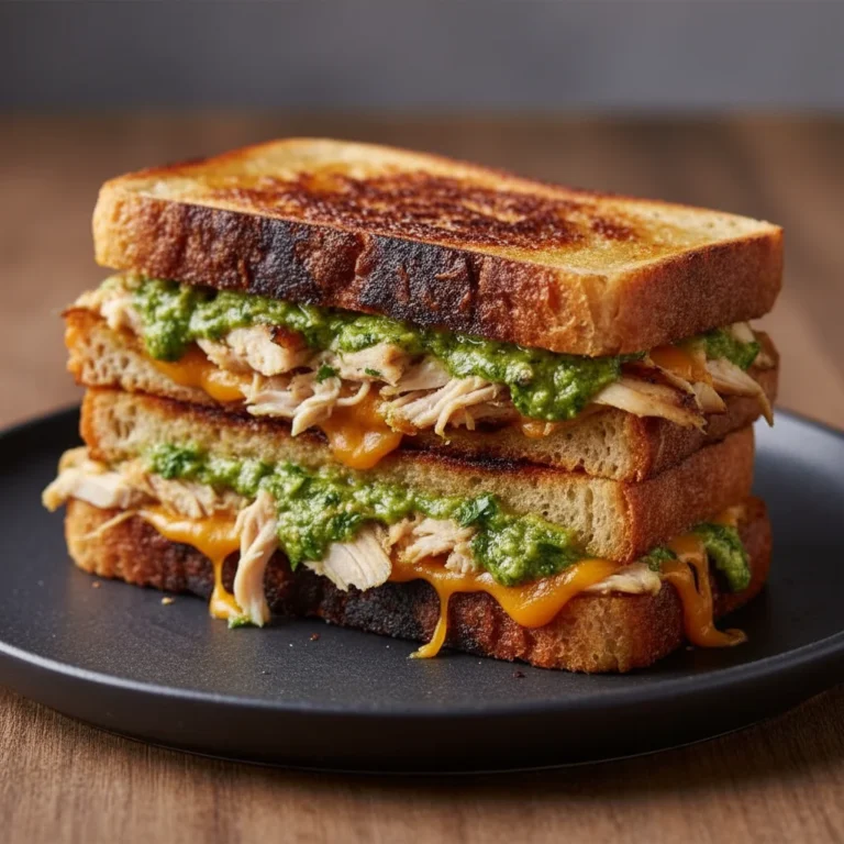 Toasted Chicken Avocado Melt Sandwich Recipe