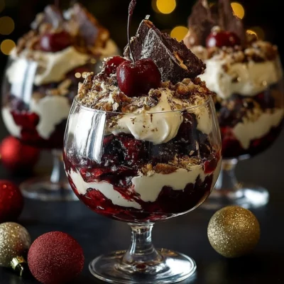 Try This Layered Black Forest Trifle Recipe