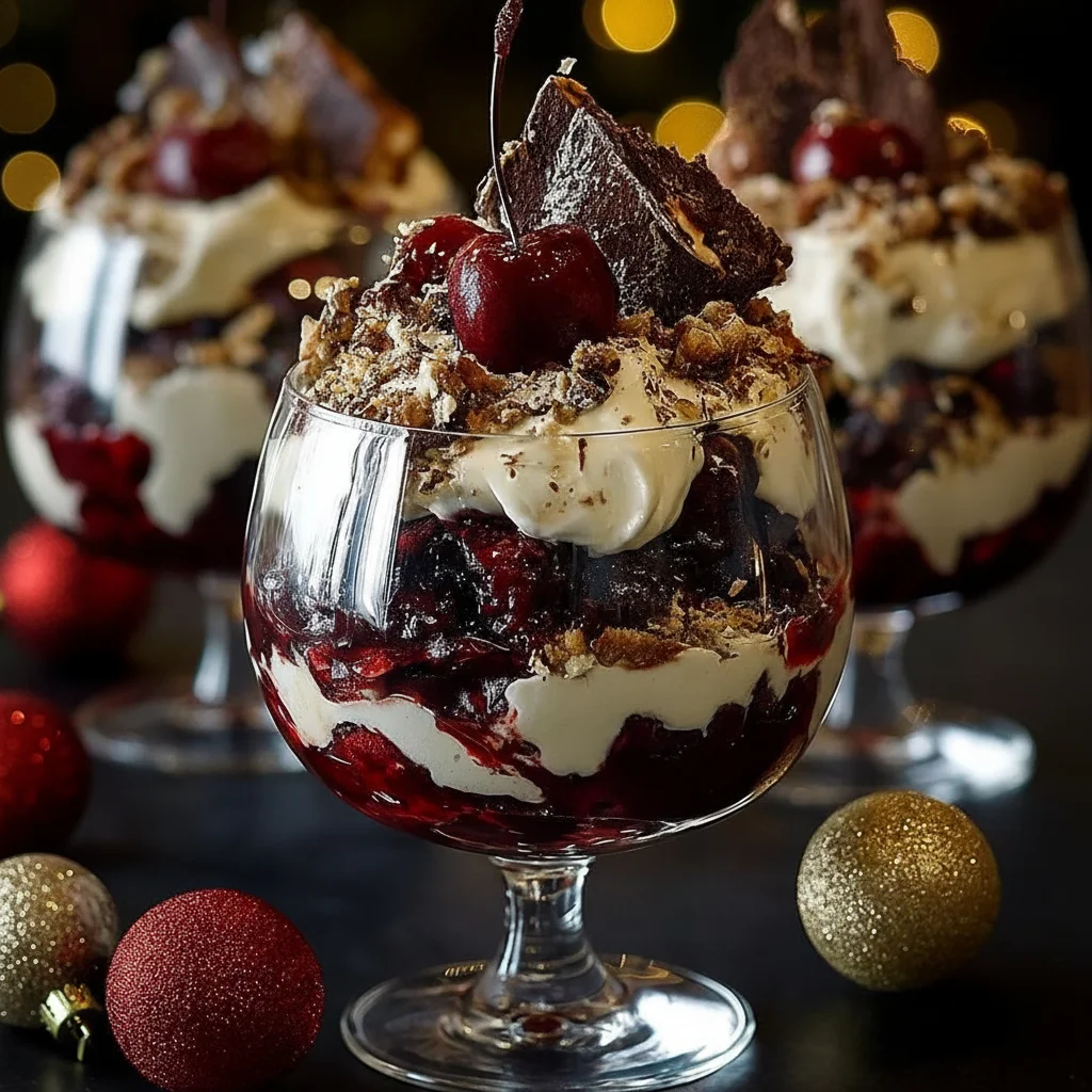 Try This Layered Black Forest Trifle Recipe