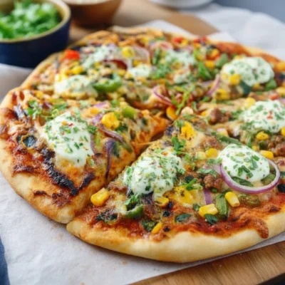 Try This Spiced Tandoori Vegetarian Pizza Recipe