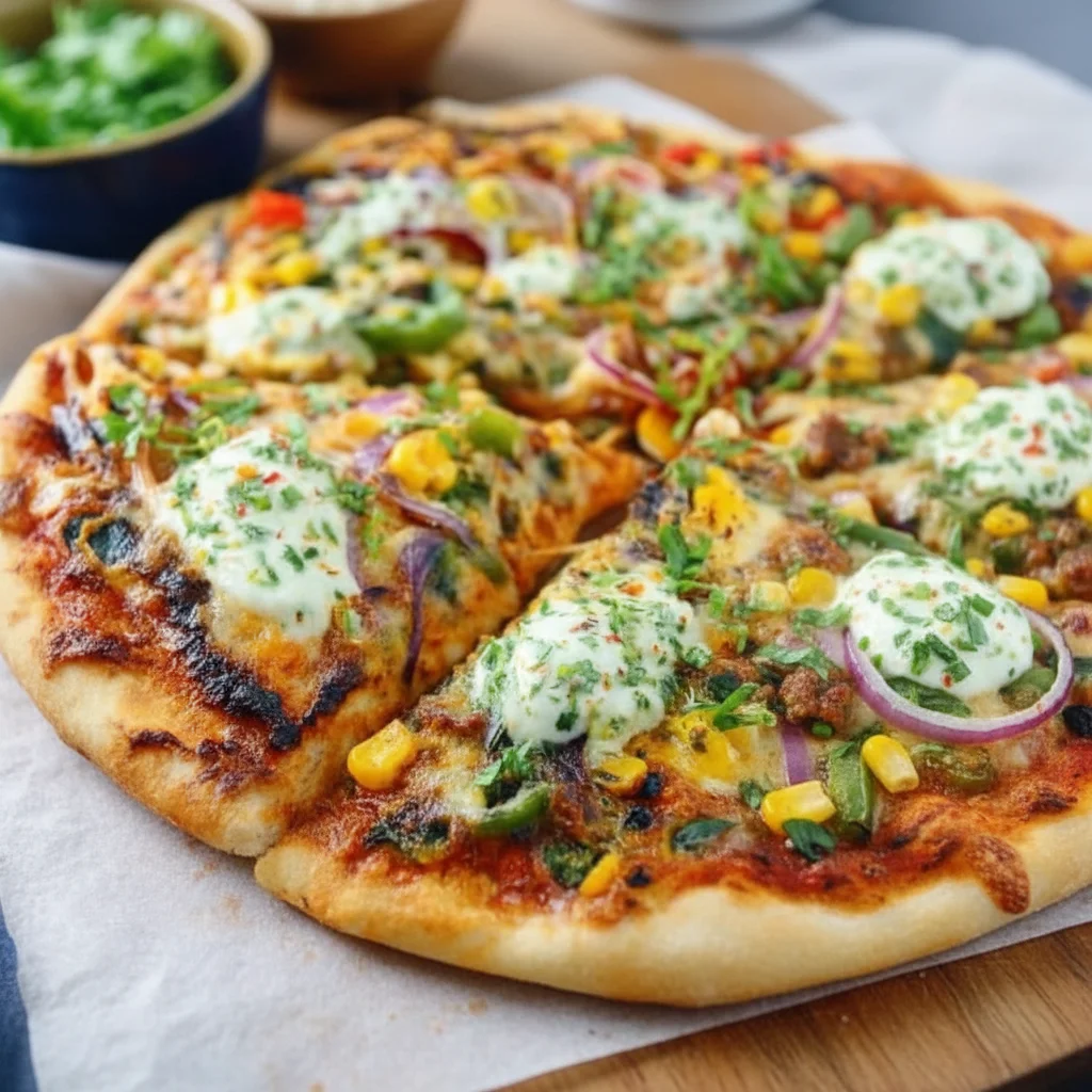 Try This Spiced Tandoori Vegetarian Pizza Recipe